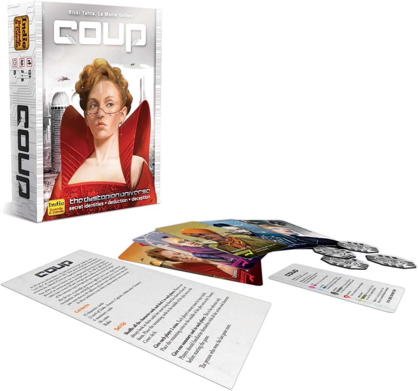 Resistance Coup - WiredVillage GamesIndie Boards and Cards