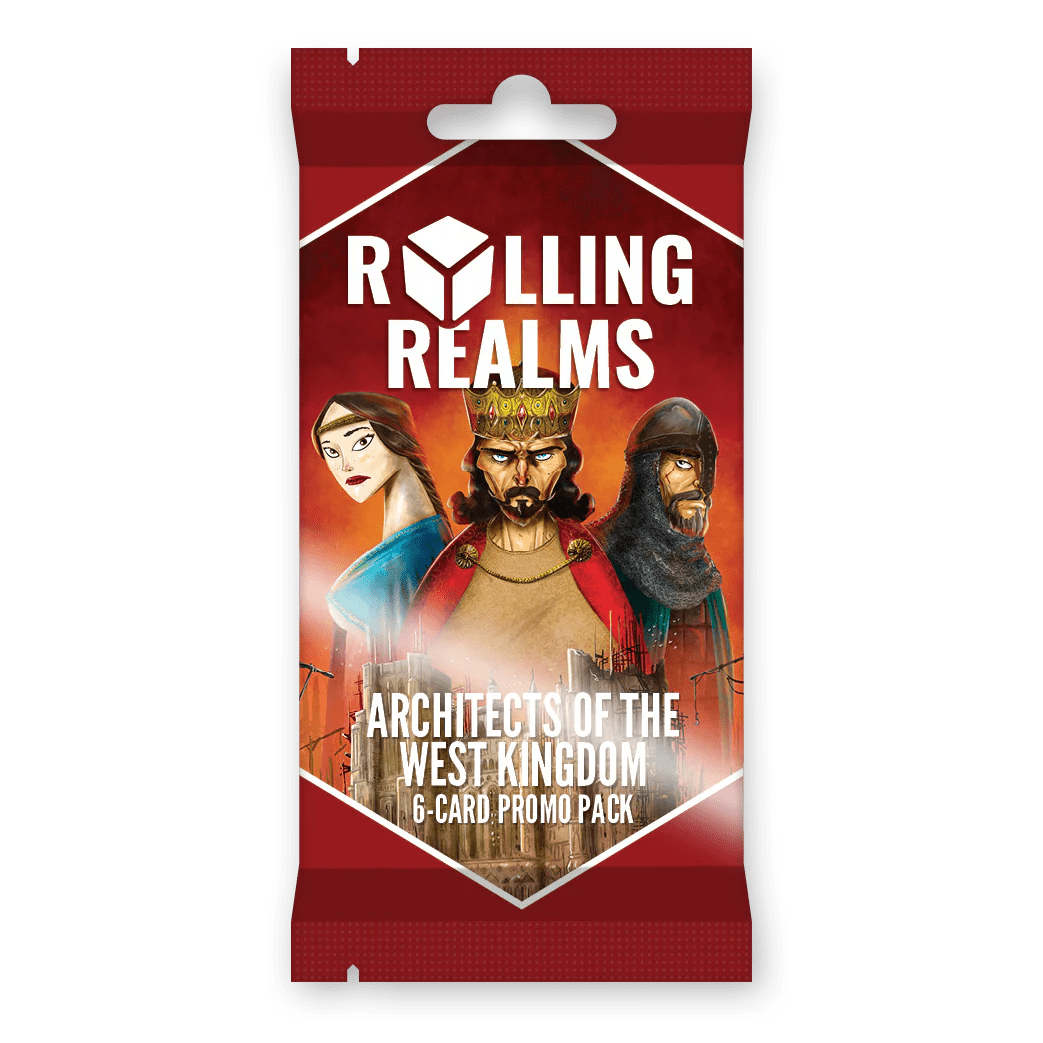 Rolling Realms - Architects of the West Kingdom 6 Card Promo pack - WiredVillage Games - Stonemaier Games