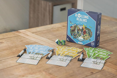 Rolling Realms Board Game - WiredVillage Games - Stonemaier Games