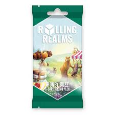 Rolling Realms - Honey Buzz 6 Card Promo Pack - WiredVillage Games - Stonemaier Games