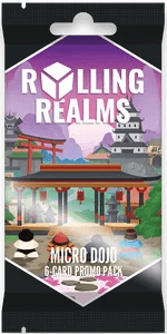Rolling Realms Micro Dojo 6 Card Promo Pack - WiredVillage Games - Stonemaier Games
