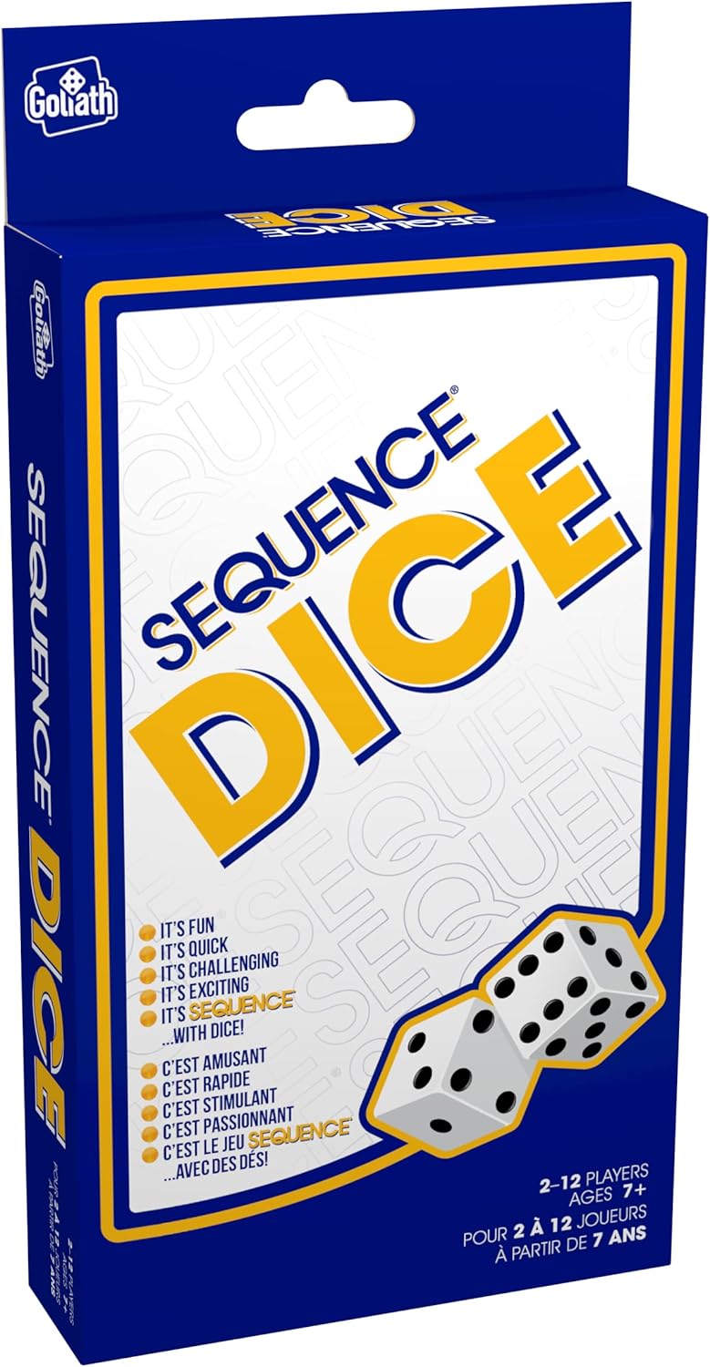 SEQUENCE Dice Peggable - WiredVillage GamesJaxx
