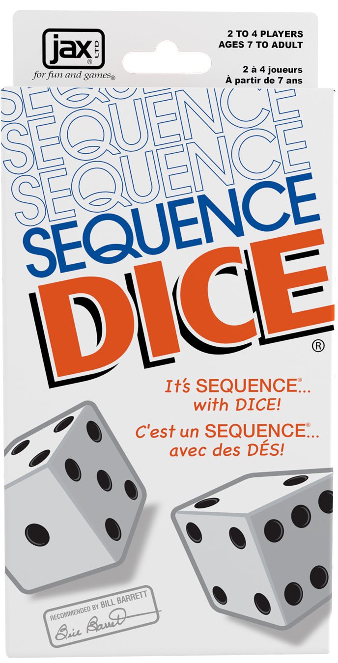 SEQUENCE Dice Peggable - WiredVillage GamesJaxx