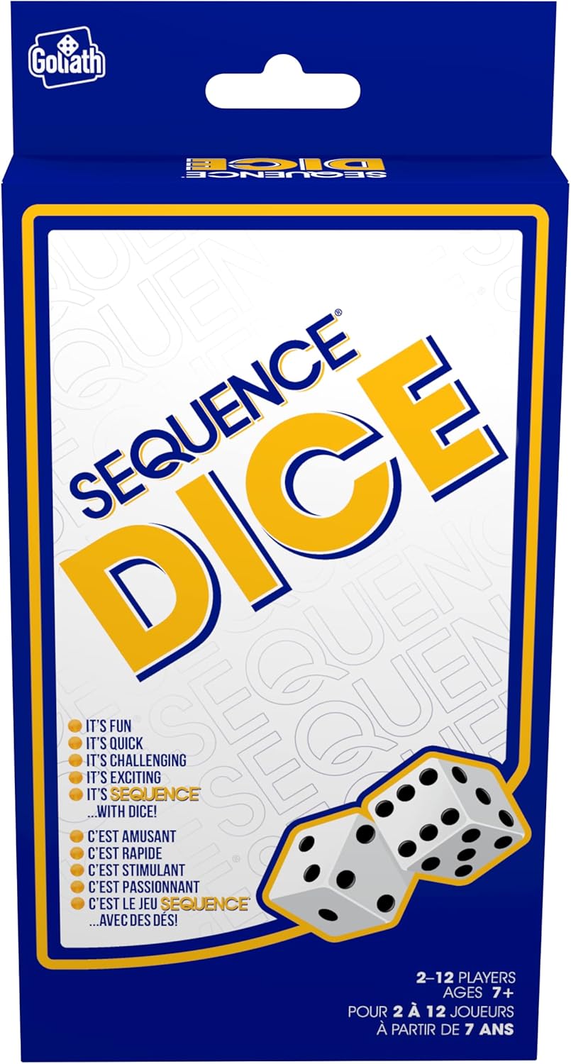 SEQUENCE Dice Peggable - WiredVillage GamesJaxx