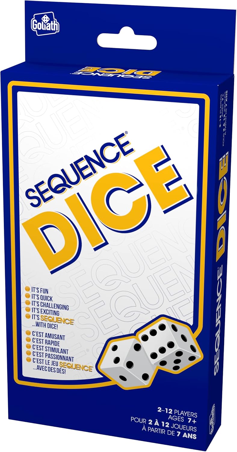 SEQUENCE Dice Peggable - WiredVillage GamesJaxx
