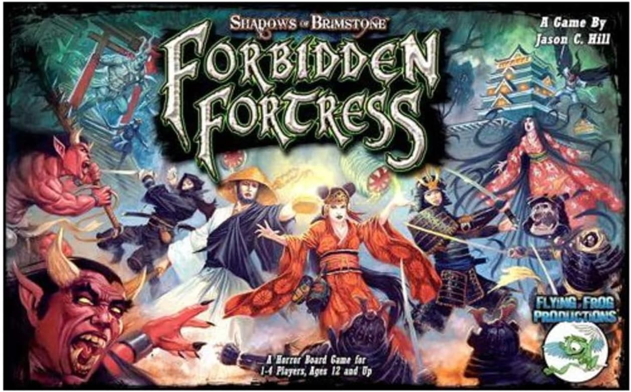 Shadows of Brimstone: Forbidden Fortress Core Set - WiredVillage Games - Flying Frog Productions
