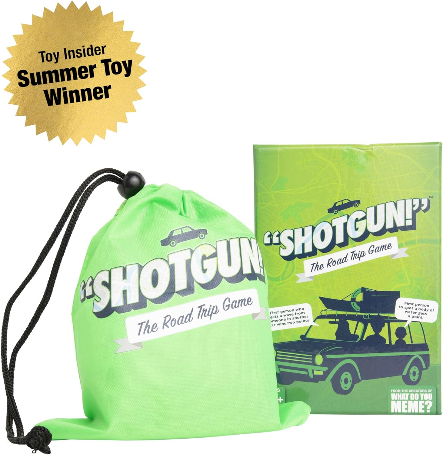 Shotgun! - The Hilarious Family Card Game for Road Trips - WiredVillage Games - WHAT DO YOU MEME?