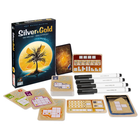 Silver & Gold - WiredVillage Games - Pandasaurus Games