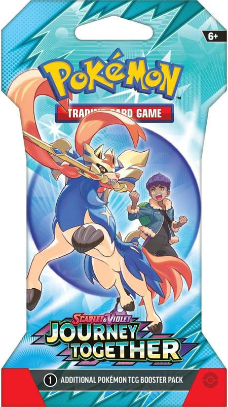 SLEEVED POKEMON SV9 JOURNEY TOGETHER PACK - WiredVillage Games - The Pokémon Company