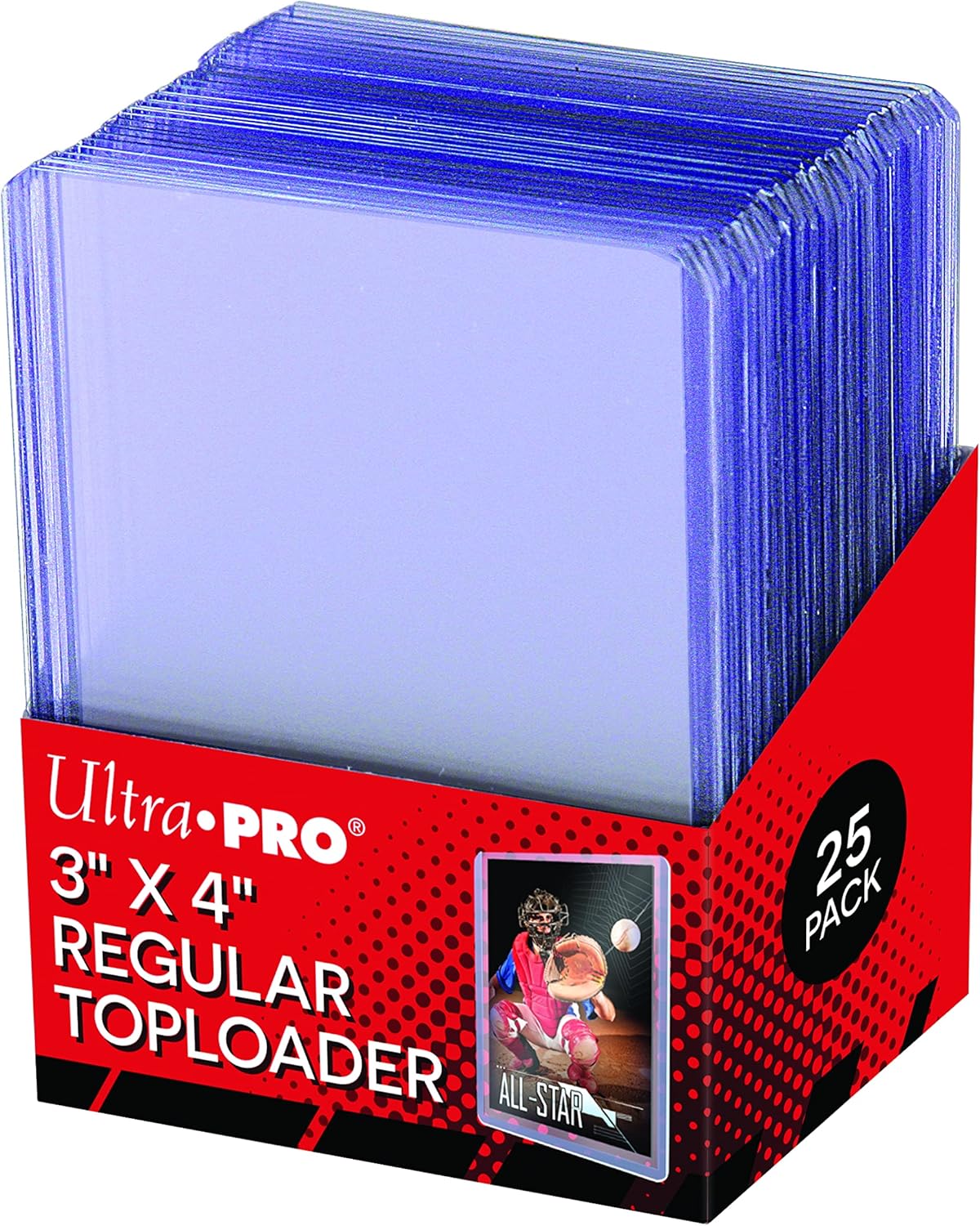 Sleeves: Toploader: Standard Size: Clear (25) - WiredVillage Games - Ultra PRO