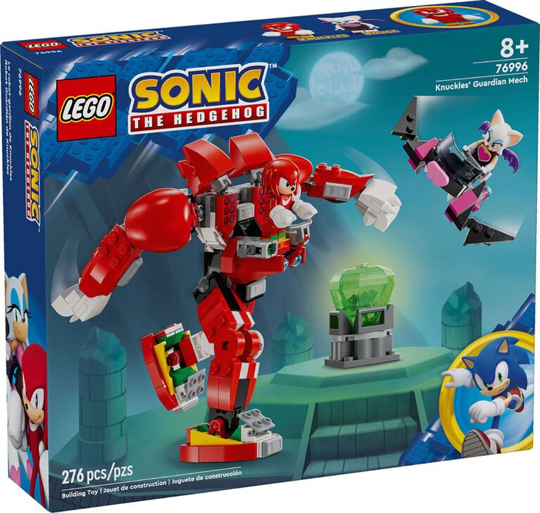Sonic The Hedgehog Knuckles Guardian Mech 76996 - WiredVillage Games - WiredVillage Games