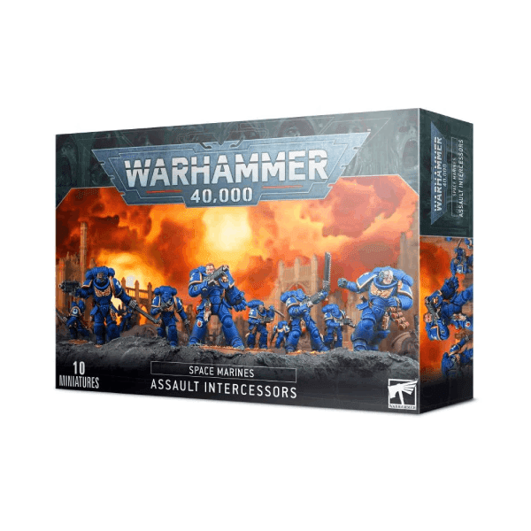 Space Marines Assault Intercessors - WiredVillage Games - Games Workshop