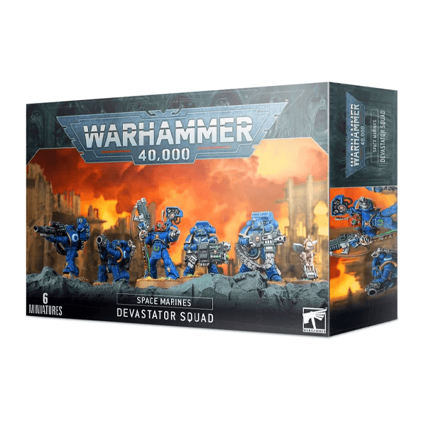 Space Marines Devastator Squad - WiredVillage Games - Games Workshop