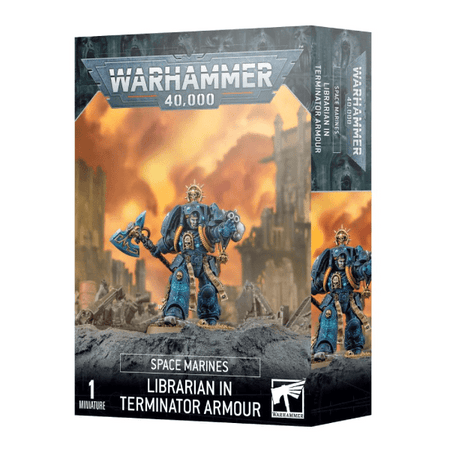Space Marines: Librarian in Terminator Armour - WiredVillage Games - Games Workshop