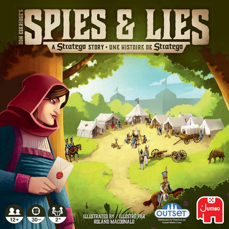 Spies & Lies: A Stratego Story - WiredVillage Games - GateOnGames