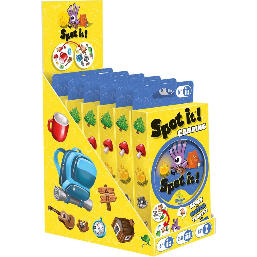 SPOT IT! / DOBBLE - CAMPING - WiredVillage Games - Wiredvillage Games