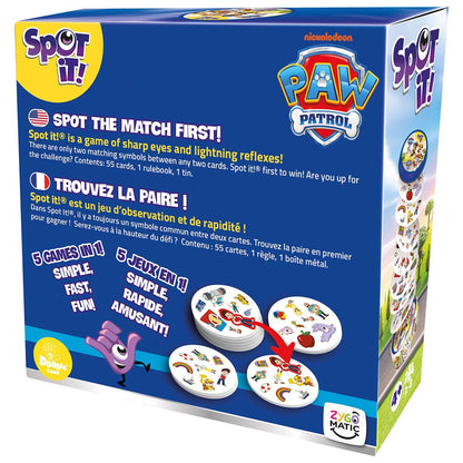 Spot It! - Paw Patrol - Aca Rebranding (Box-Eco) - Board Game