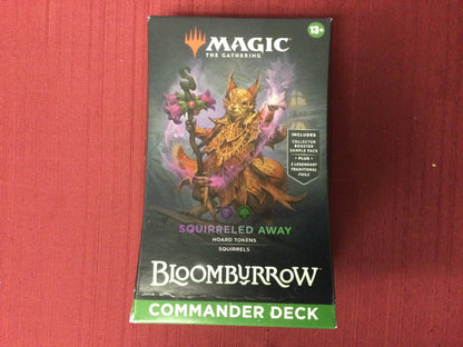 Magic the Gathering Bloomburrow Squirrelled Away Commander Deck - WiredVillage Games - Wizards of the Coast