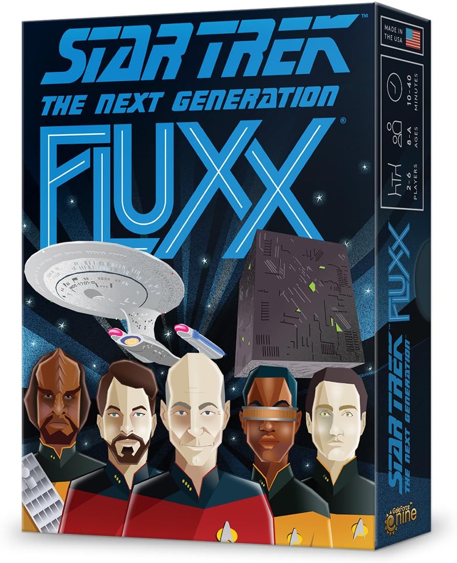 Star Trek: The Next Generation Fluxx - WiredVillage Games - Wiredvillage Games