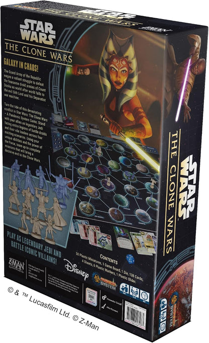 STAR WARS: THE CLONE WARS - A PANDEMIC SYSTEM GAME - WiredVillage GamesZ - Man Games
