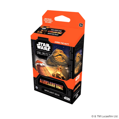 Star Wars Unlimited A Lawless Time Jabba The Hut Spotlight Deck - WiredVillage Games - Fantasy Flight Games WiredVillage Games