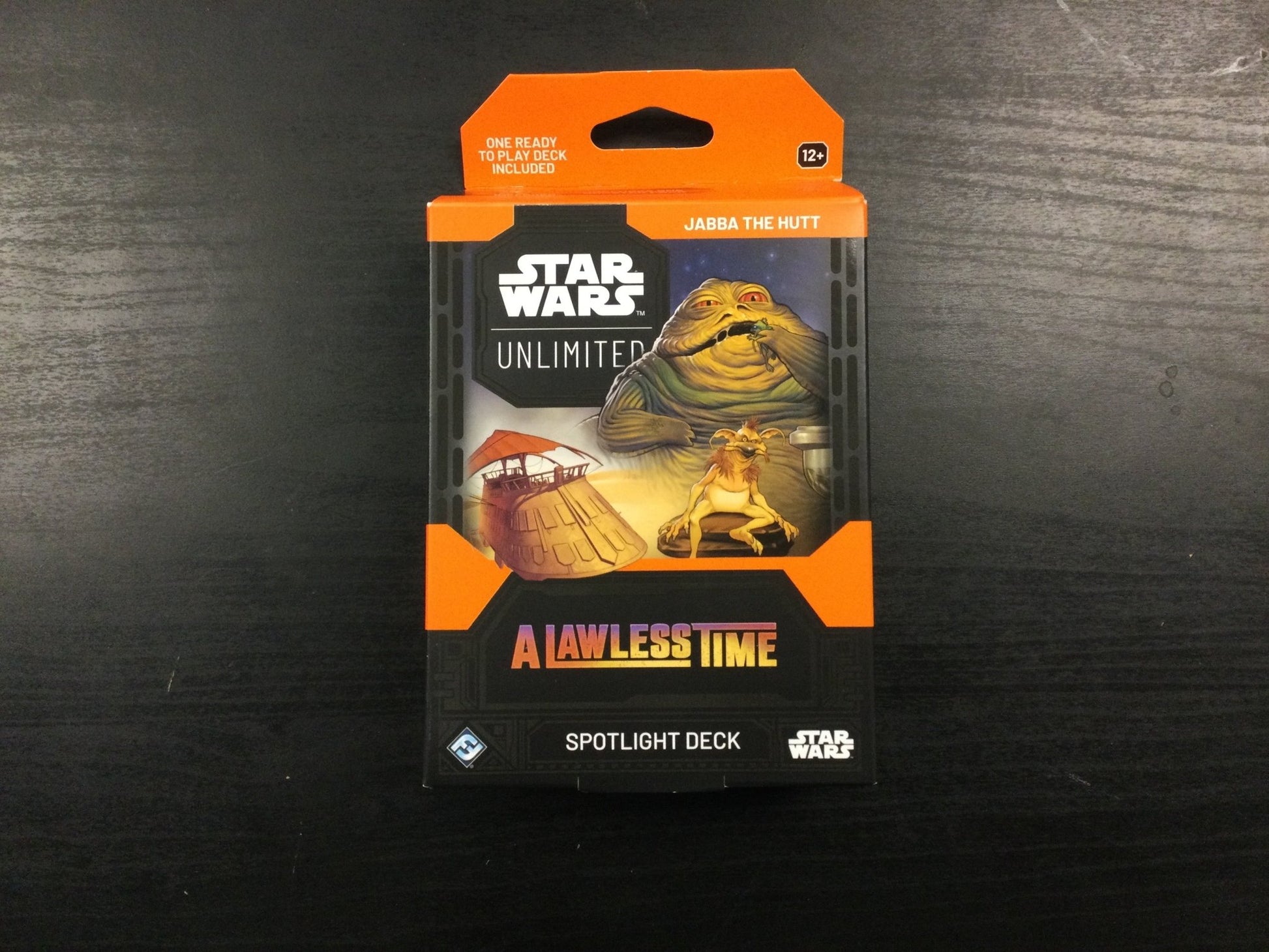 Star Wars Unlimited A Lawless Time Jabba The Hut Spotlight Deck - WiredVillage Games - Fantasy Flight Games