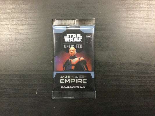 Star Wars Unlimited Ashes Of The Empire Booster Pack -