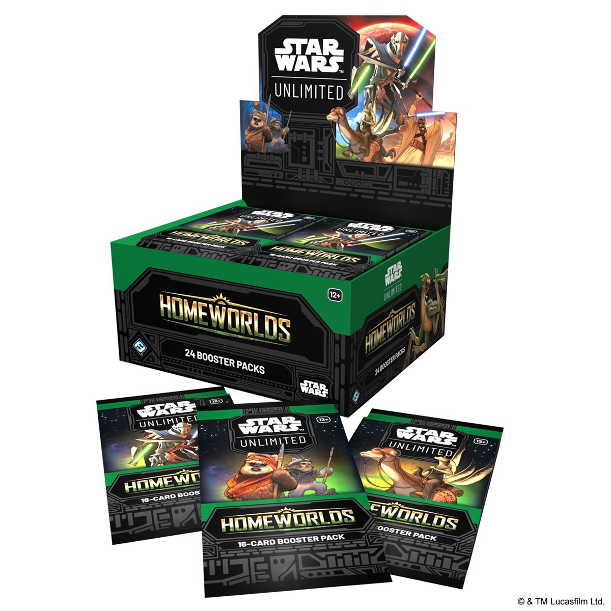 Star Wars: Unlimited - Homeworlds - Booster - Board Game