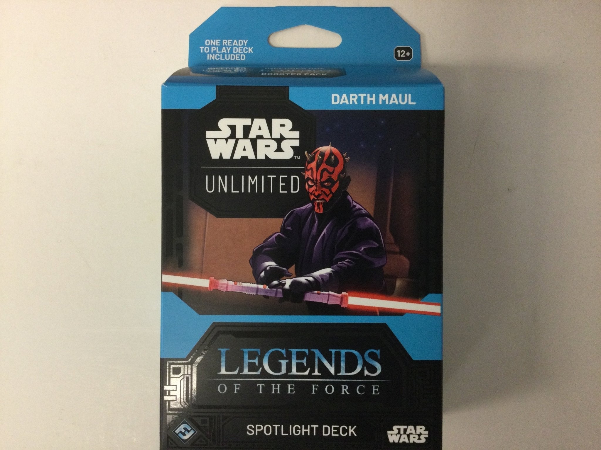 Star Wars Unlimited Legends Of The Force Darth Maul Spotlight Deck - WiredVillage Games - Fantasy Flight Games