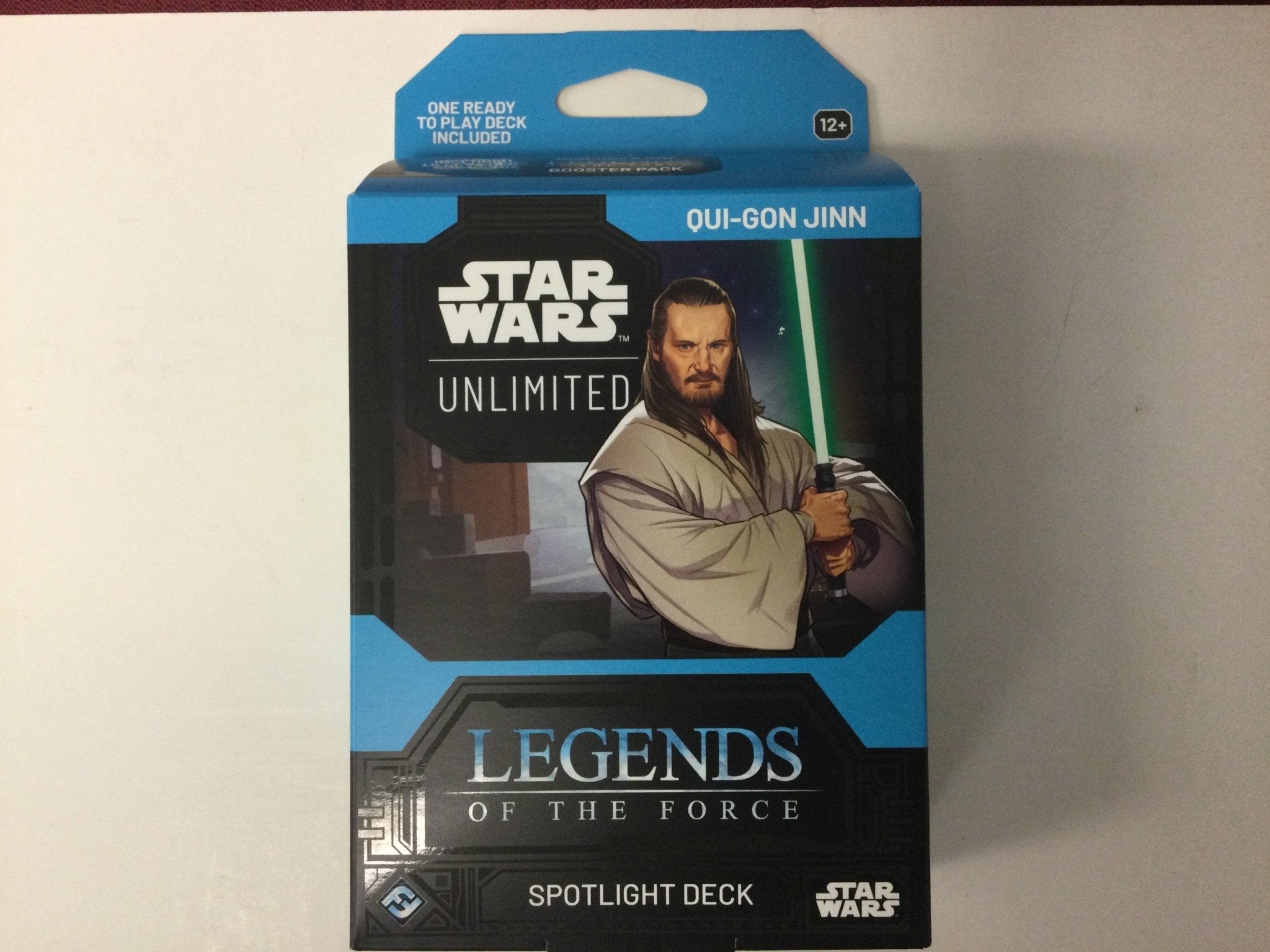 Star Wars Unlimited Legends Of The Force Qui - Gon Jinn Spotlight Deck - WiredVillage Games - Fantasy Flight Games