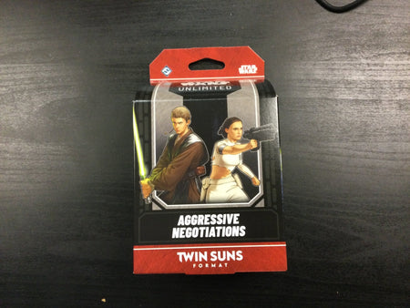 Star Wars Unlimited Twin Suns Aggressive Negotiations Deck - WiredVillage Games - Fantasy Flight Games WiredVillage Games