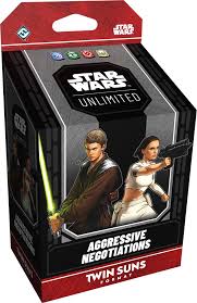 Star Wars Unlimited Twin Suns Aggressive Negotiations Deck - WiredVillage Games - Fantasy Flight Games WiredVillage Games