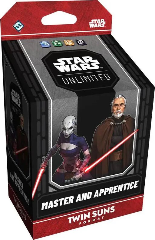 Star Wars Unlimited Twin Suns Master And Apprentice Deck - WiredVillage Games - Fantasy Flight Games WiredVillage Games