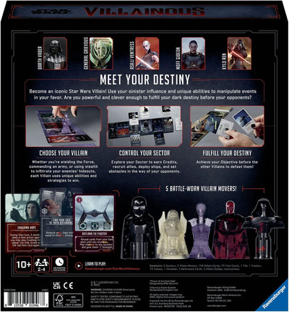 Star Wars Villainous: Power of The Dark Side - WiredVillage GamesWiredvillage Games