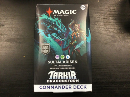 Magic the Gather Tarkir Sultai Arisen Commander Deck - WiredVillage Games - Wizards of the Coast