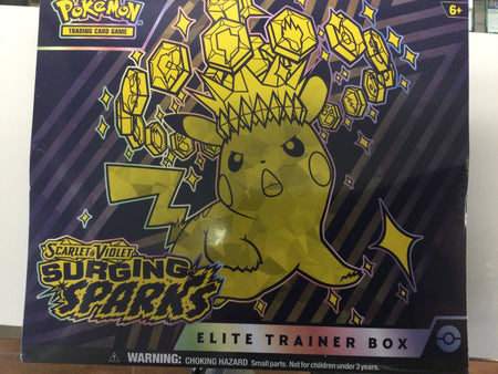 Surging Sparks Elite Trainer Box - WiredVillage Games - The Pokémon Company