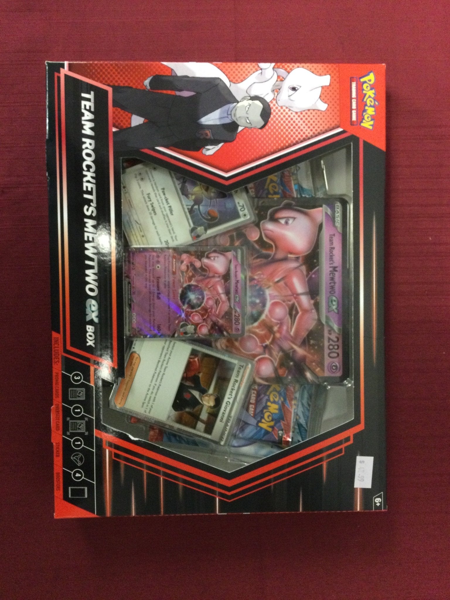 Team Rockets Mewtwo box - WiredVillage Games - WiredVillage Games