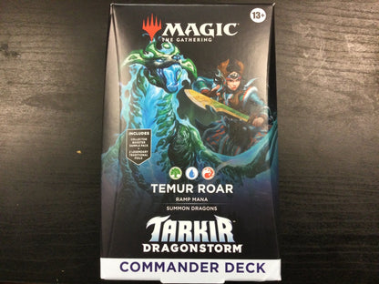 Magic the Gather Temur Roar Commander Deck - WiredVillage Games - Wizards of the Coast