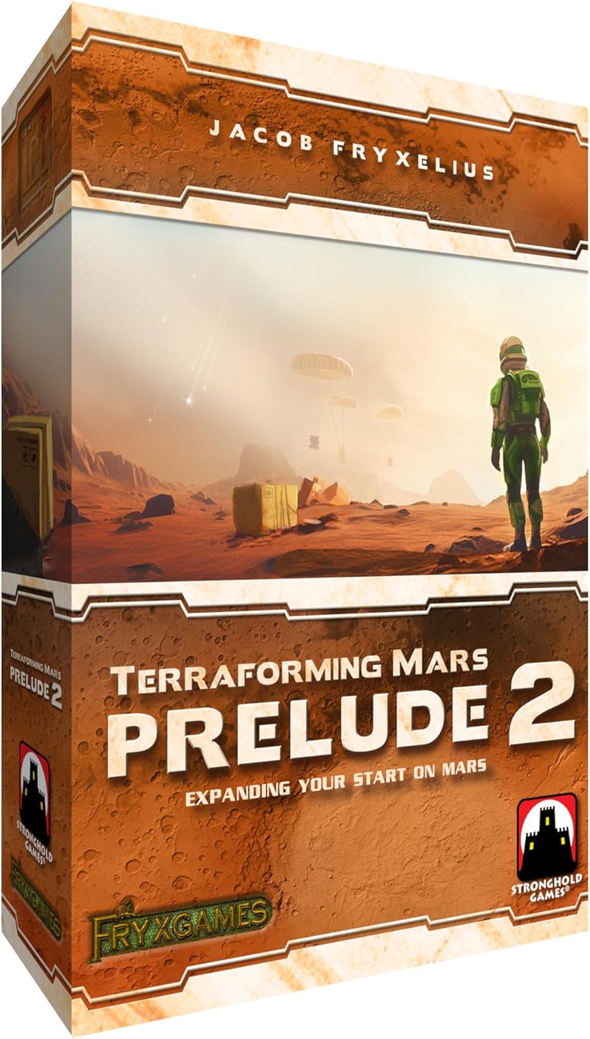 Terraforming Mars: Prelude 2 - WiredVillage GamesStronghold Games