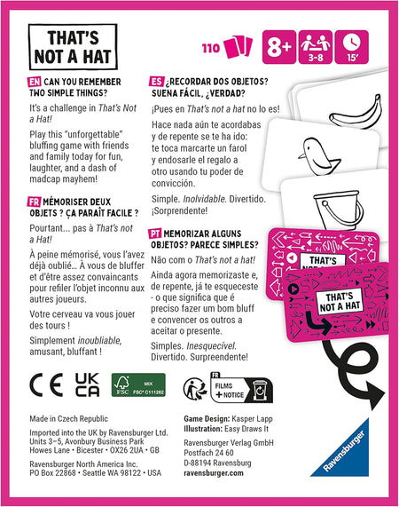 That's Not A Hat - WiredVillage Games - El Dragón Azul