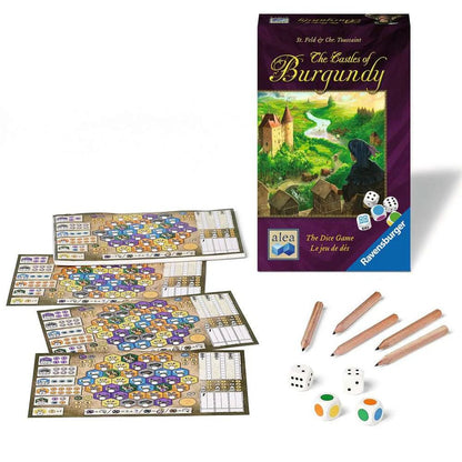 The Castles of Burgundy Dice Game - WiredVillage GamesRavensburger