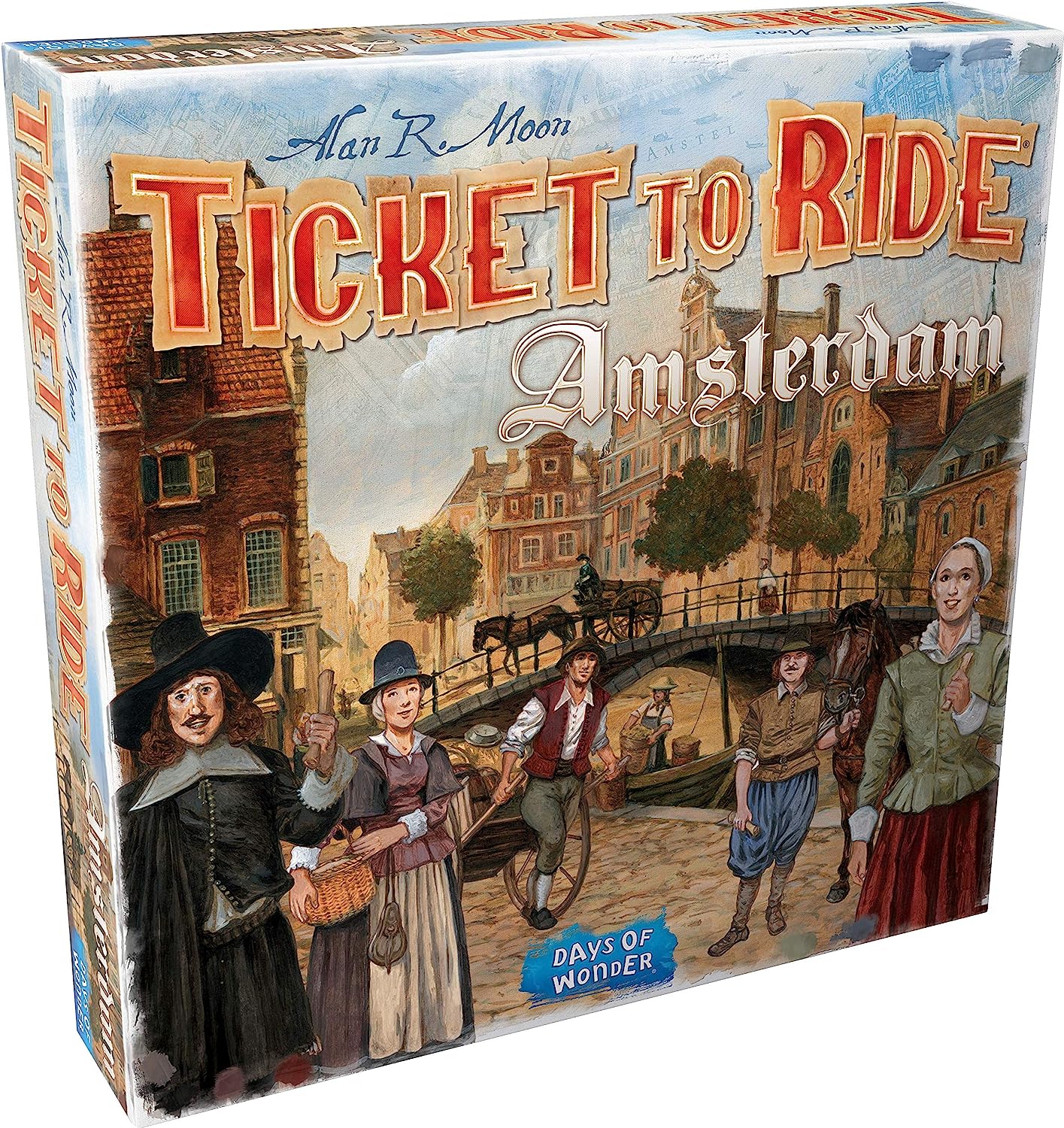 Ticket to Ride: Amsterdam - WiredVillage Games - Wiredvillage Games