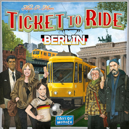 Ticket to Ride Berlin - WiredVillage Games - Days of Wonder