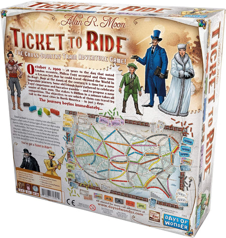 TICKET TO RIDE - WiredVillage Games - Days of Wonder