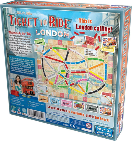 Ticket to Ride: London - WiredVillage Games - Days of Wonder