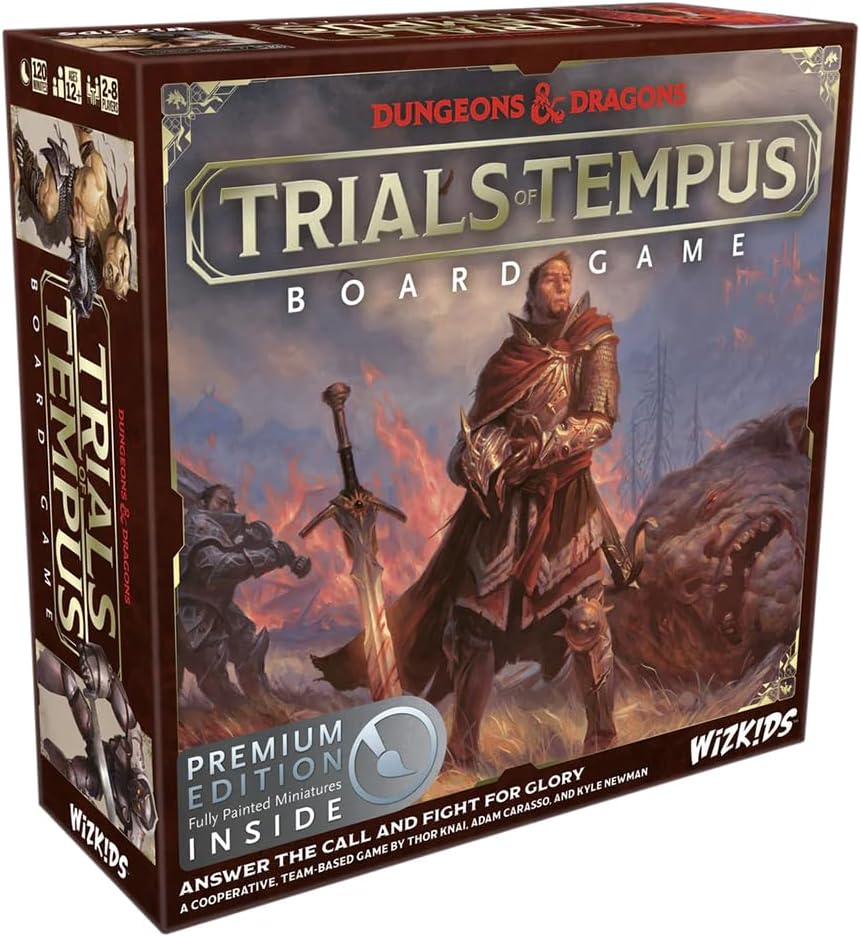 Trials of Tempus Board Game - Premium Edition - WiredVillage Games - Wiredvillage Games
