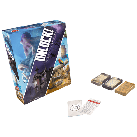 UNLOCK! Mystery Adventures Card Game - WiredVillage Games - Space Cowboys