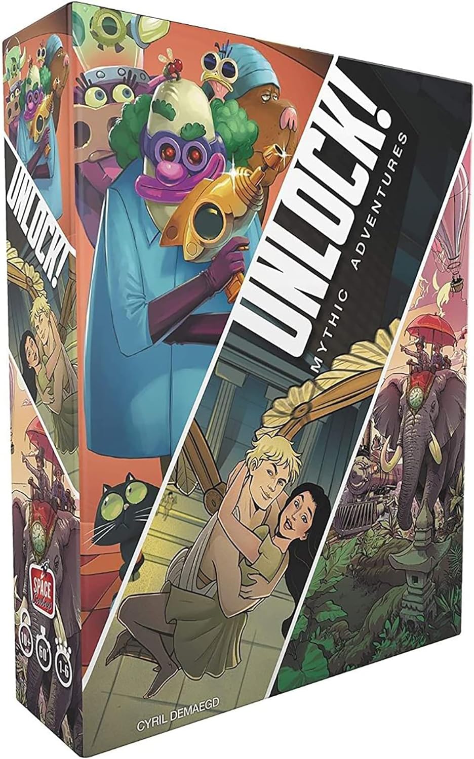 Unlock! Mythic Adventures - WiredVillage Games - Space Cowboys