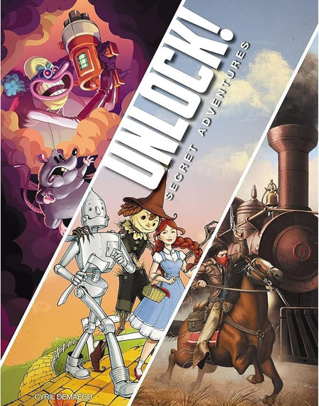 UNLOCK! Secret Adventures - WiredVillage Games - Space Cowboys