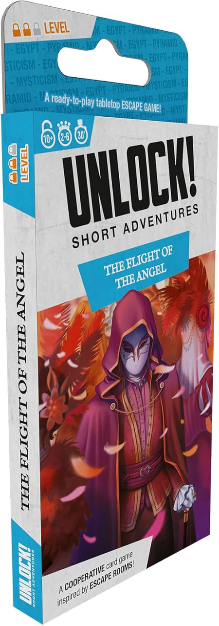 UNLOCK! - SHORT ADVENTURE #3: THE FLIGHT OF THE ANGEL - 1 PACK - WiredVillage Games - Space Cowboys